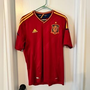 Spanish soccer jersey size large